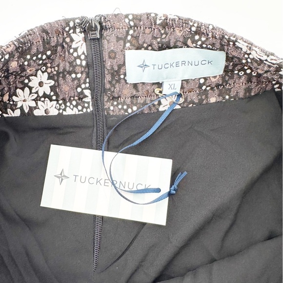 NWT Tuckernuck Floral Jacquard‎ A-Line Mini Skirt Size XL - Picture 6 of 6